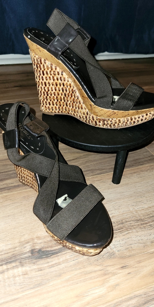 Brown Earthy Strapped High Heels
